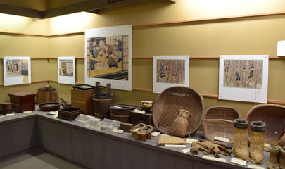 Tools that were used in Sannai (Sannai Lifestyle Museum Exhibit)
