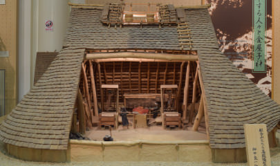 쓰고산 다타라 다카도노 모형 「와코박물관